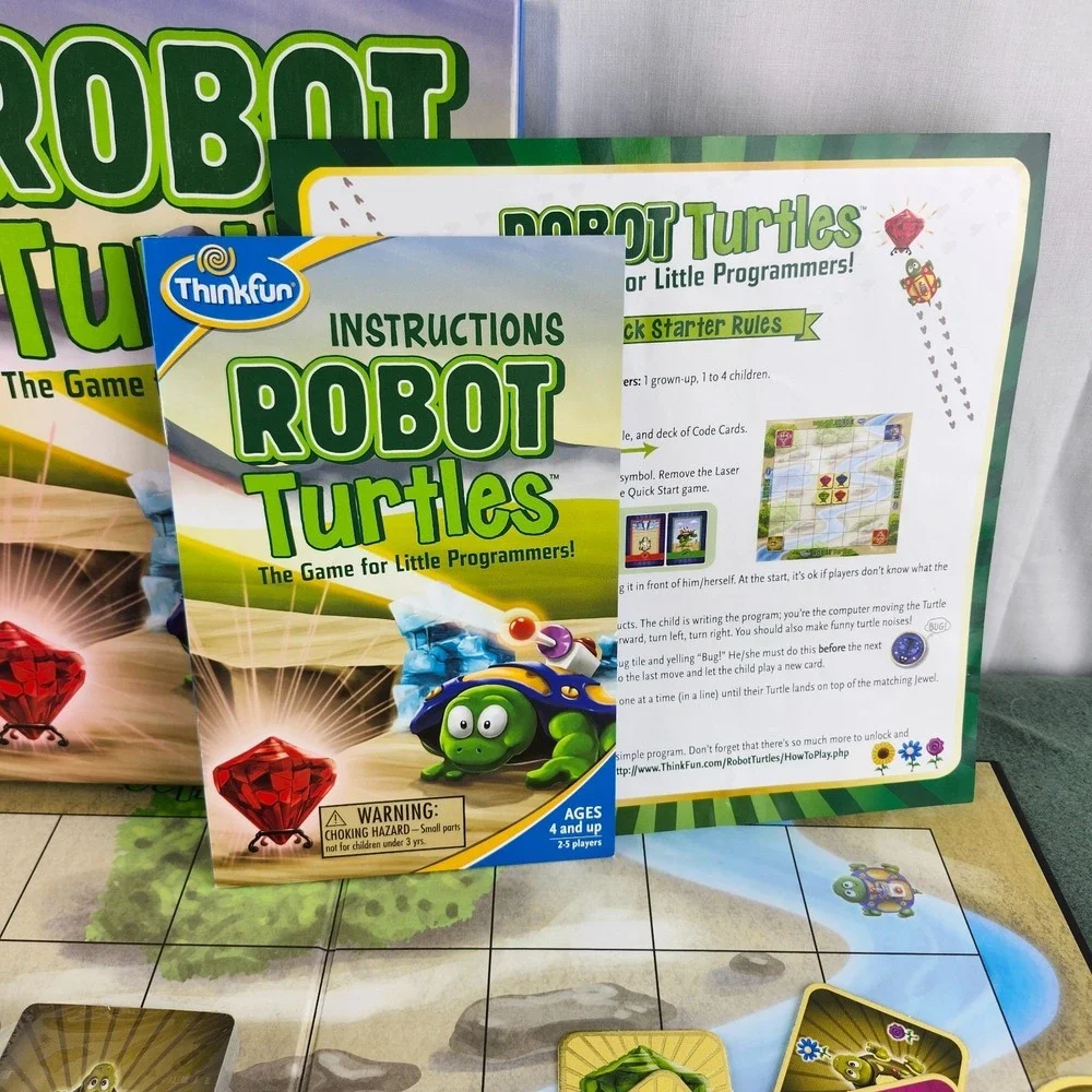 Robot Turtles Preschoolers Educational Board Game NMISB 2014‎ ThinkFun